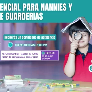 Taller presencial para nannies